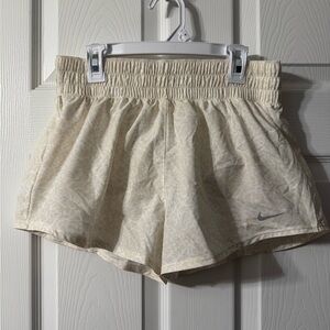 Nike Women's Athletic Shorts in Cream